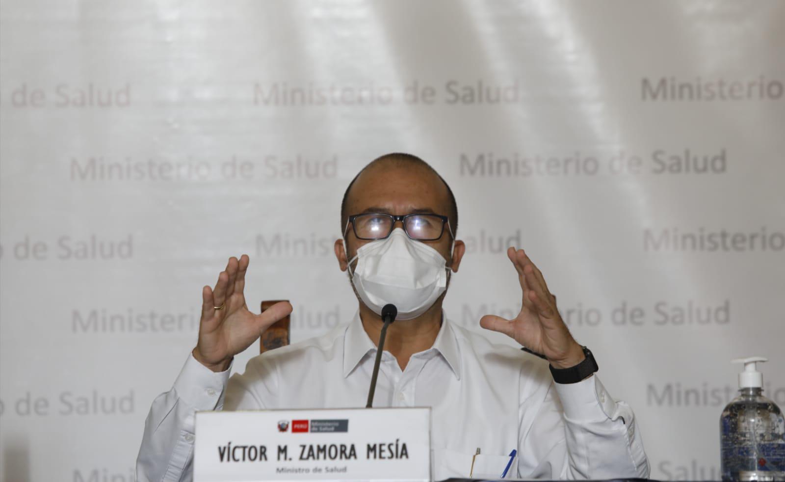 El ministro de Salud indicó que se ha modificado la estrategia ante el avance del coronavirus (Foto: GEC)