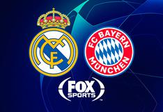 FOX Sports EN VIVO - cómo ver partido Real Madrid vs. Bayern por TV y Online desde Argentina