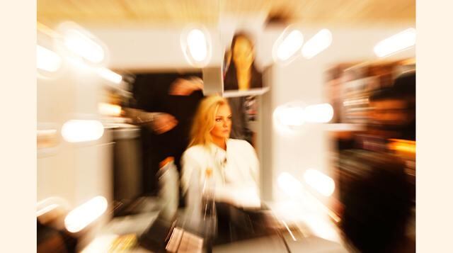 Backstage del desfile de Alexandre Herchcovitch. (Foto: getty)