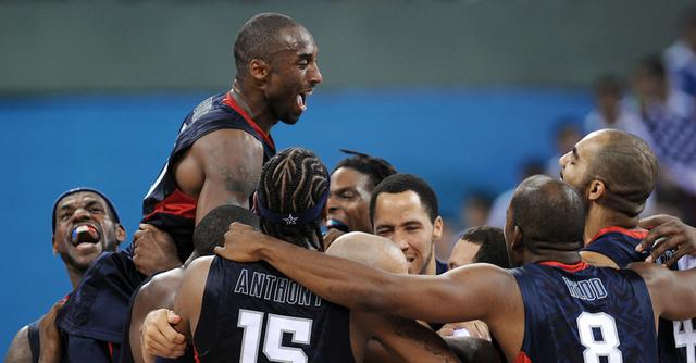 FOTO 8 | 13.6: sus puntos promedio con la camiseta de Estados Unidos durante los Juegos Olímpicos del 2008 y 2012. (Foto: AFP)