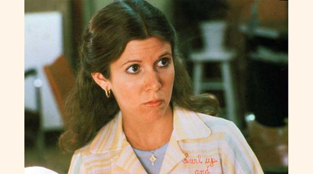 Carrie Fisher en el set de “The Blues Brother” (1980). (Foto: Universal).