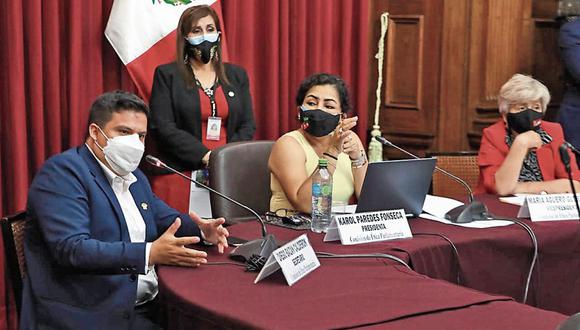 Titularidad. La Comisión de Ética es presidida por la legisladora Karol Paredes, de Acción Popular. (Foto: Congreso)