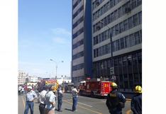 Fiscalía: Se registró incendio en oficinas del Centro de Lima