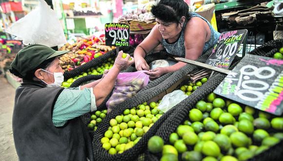 Inflación anual retrocede en marzo, pero se queda en el límite de la meta. (Foto: ANTHONY RAMIREZ NIÑO DE GUZMAN)