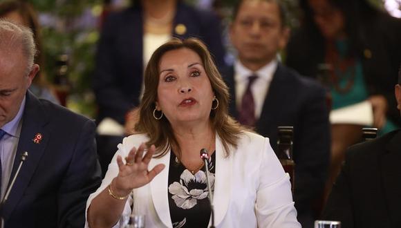 Dina Boluarte renuncia a la inmunidad presidencial, afirma ministro de Justicia. Foto: GEC