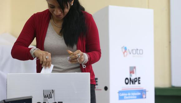 Más de 24.7 millones de peruanos están convocados a las urnas para este 26 de enero. (Foto: Andina)