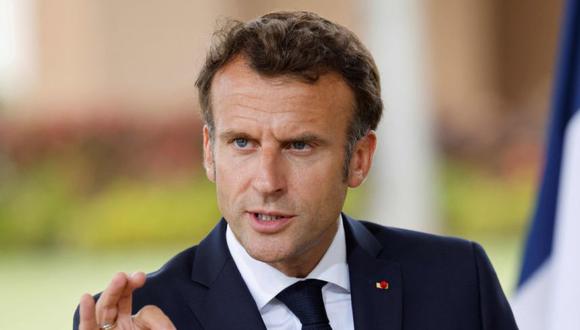 El presidente de Francia, Emmanuel Macron. (Foto: AFP)