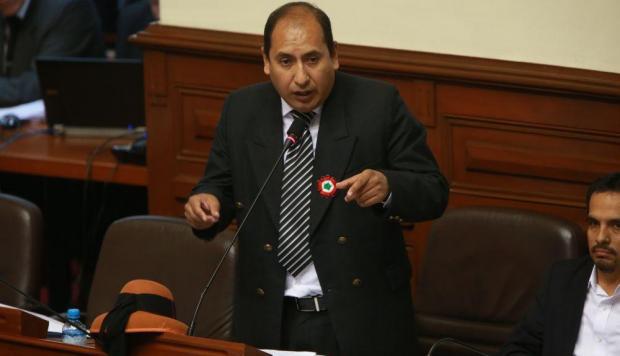 El vocero de Nuevo Perú, Richard Arce, saludó la decisión del Ejecutivo de presentar cuestión de confianza. (Foto: GEC)