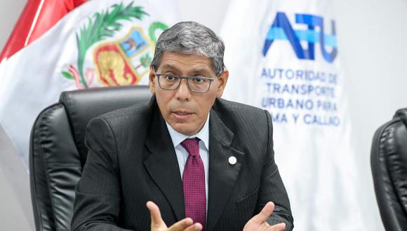 Presidente de la ATU denuncia que dos empresas de transporte estarían detrás del paro. Foto: ATU
