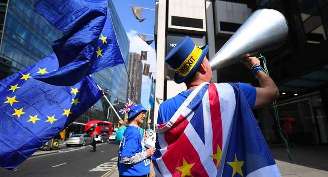 FOTO 4 | 23 de mayo: El Reino Unido participa en las elecciones europeas. (Foto: EFE)