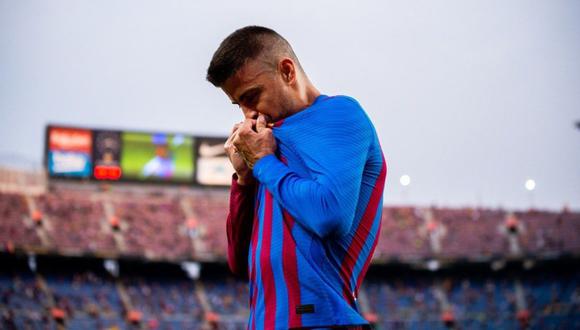 Piqué, de 35 años, se irá habiendo conseguido 30 títulos con el FC Barcelona. (Foto: EFE)