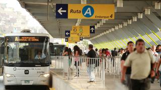 ¿Por mejora de ventilación, se justificaría alza de pasajes del Metropolitano?