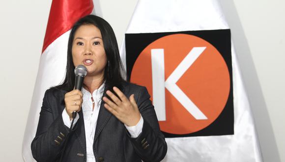 La lideresa de Fuerza Popular Keiko Fujimori  Foto: Archivo GEC