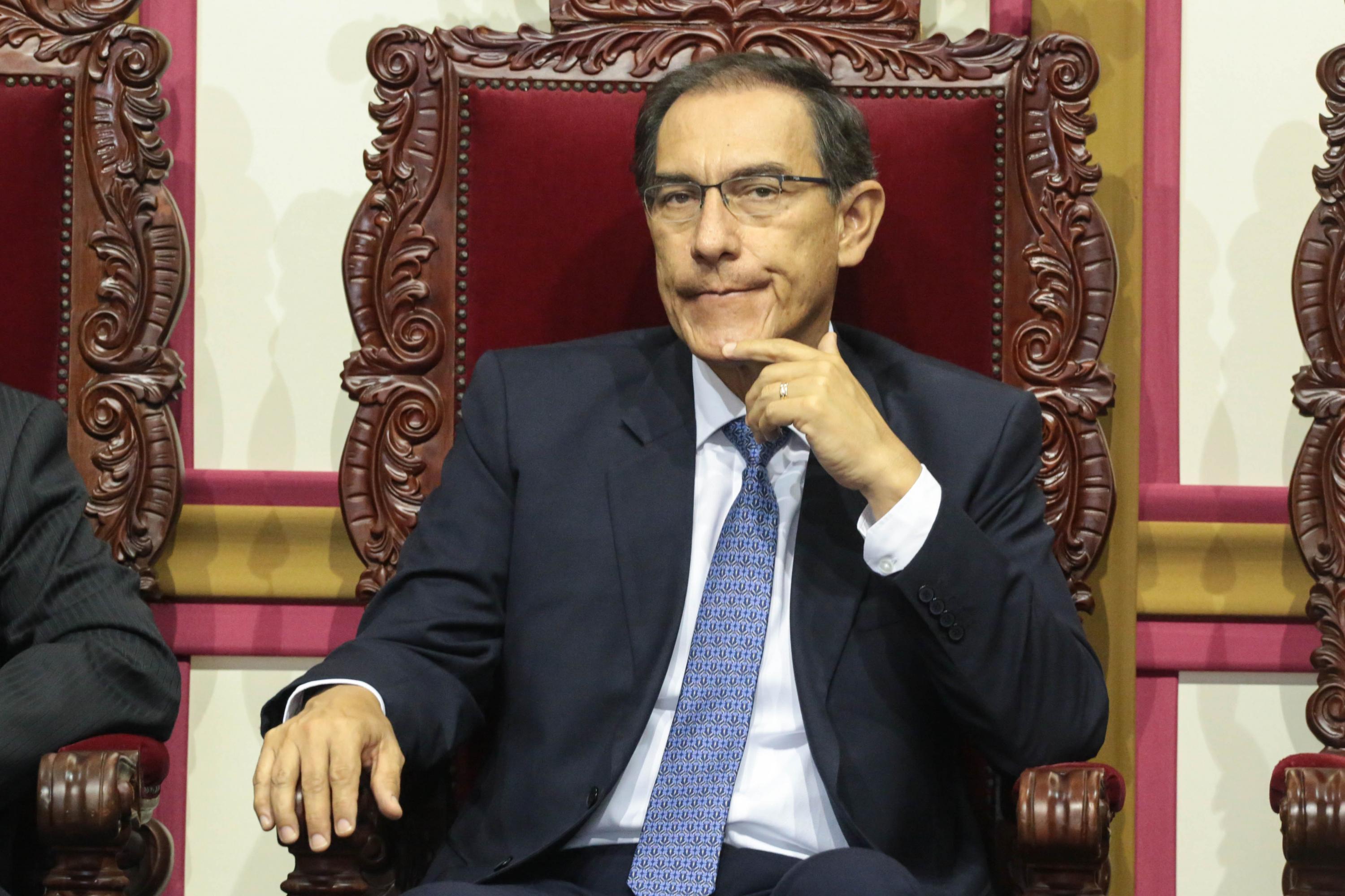 Martín Vizcarra encuentra su mayor obstáculo en el Congreso, según Alonso Segura. (Foto: GEC)