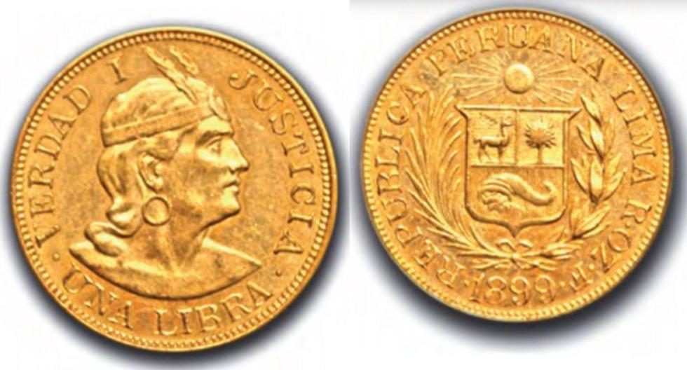 Estas eran las monedas que circulaban en el Perú en 1899.