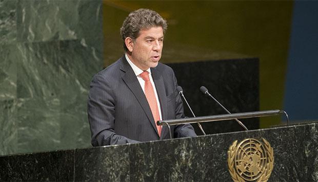 Gustavo Meza Cuadra expuso la posición peruana ante el Consejo de Seguridad de la ONU. (Foto: Agencia Andina)