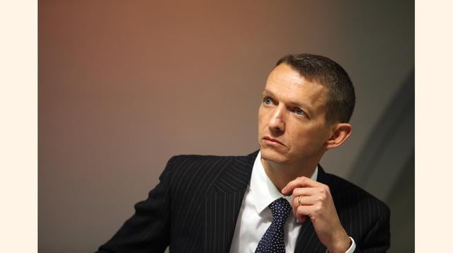 Andrew Haldane. El economista jefe del Banco de Inglaterra también fue escogido por la revista Time como uno de los personajes más influyentes en el 2014. (Foto: Bloomberg)