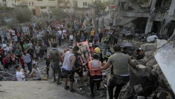 Ante estos ataques israelíes han ocurrido cuatro masacres contra familias. Foto: EFE