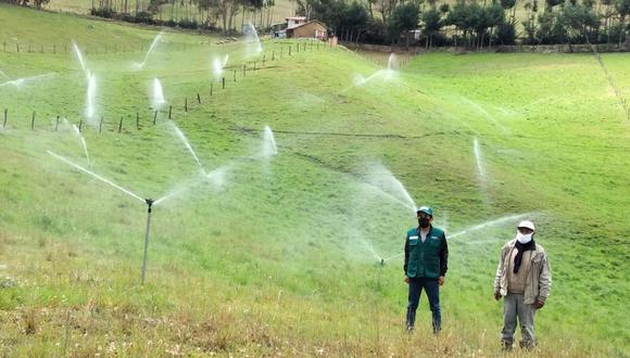 El Programa Subsectorial de Irrigaciones (PSI) se encargará de la ejecución del sistema de riego (Foto: Minagri)