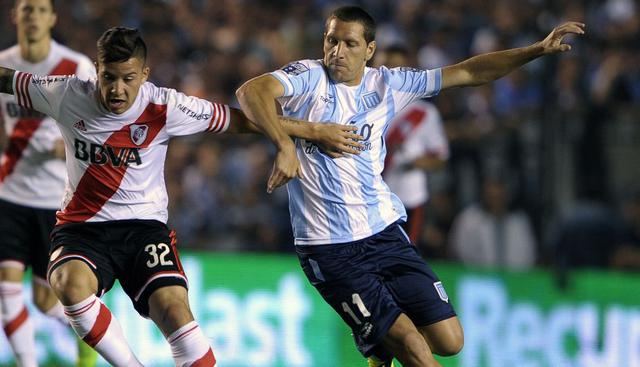 Luciano Aued | Otro veterano que es titular en este equipo es Luciano Aued. Llegó a Racing en 2011, proveniente de Gimnasia y Esgrima La Plata. En la actualidad, está valorizo en más de 600 mil dólares. (AFP)