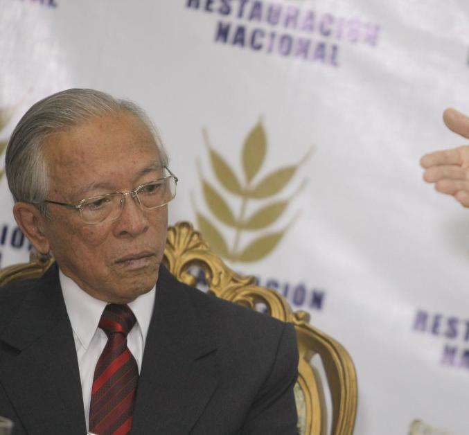 Humberto Lay, fundador de Restauración Nacional, renunció a la agrupación tras los comicios presidenciales del 2016