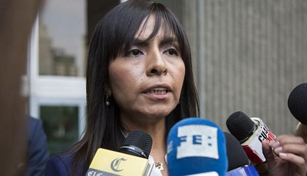 Giulliana Loza enfatizó que con la declaración de Romero Paoletti queda demostrado que no se cometió el delito de lavado de activos. (Foto: GEC)
