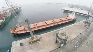Puerto del Callao: Muelle Norte recibe su primer buque Panamax con 70,500 toneladas de trigo