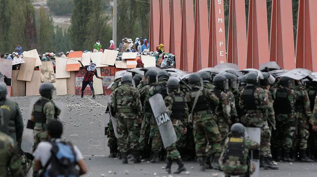 La Defensoría del Pueblo alerta a las autoridades correspondientes para que actúen prioritariamente en la atención de los cinco casos nuevos, así como en los casos Las Bambas (se declaró el estado de emergencia en la zona), Coporaque-Hudbay (se realizó un
