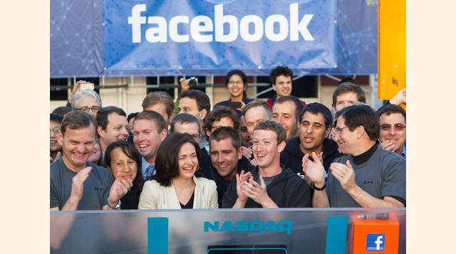La red social se volvió imparable. Facebook obtuvo US$ 5,000 millones en su histórica oferta pública el 18 de mayo del 2012.