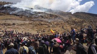 Conflicto en Las Bambas enfrenta la amenaza de un paro regional