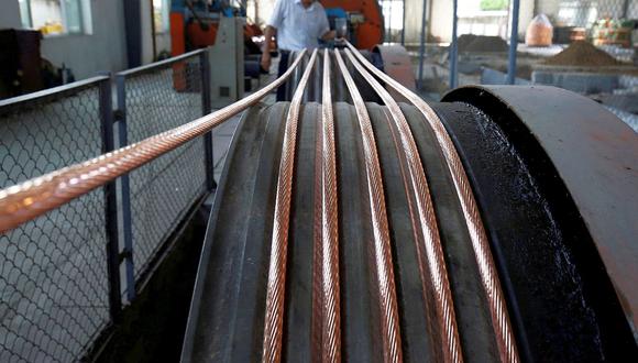 El cobre en la Bolsa de Metales de Londres cedía un 1% a US$ 10,102 la tonelada. (Foto: Reuters)