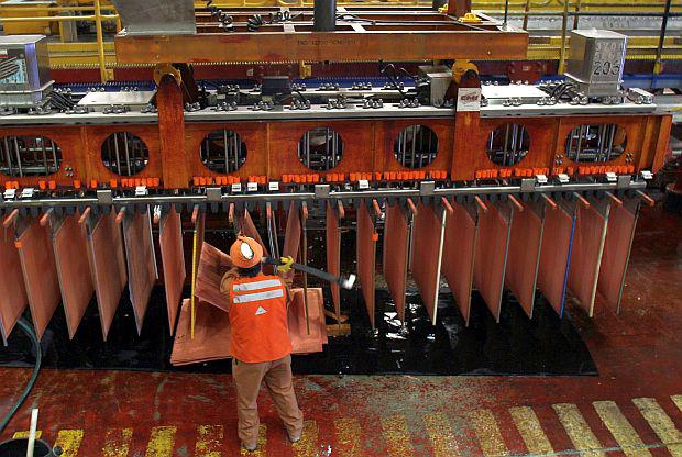 Los envíos de cobre representaron el 50.2% del total de las exportaciones mineras. (Foto: Reuters)