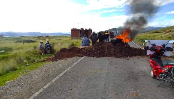 Bloqueos se reportan en nueve regiones del Perú debido a manifestaciones. Foto/Difusión.