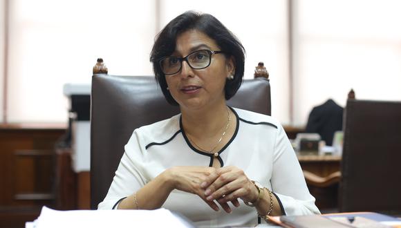 Sylvia Cáceres, ministra de Trabajo y Promoción del Empleo. (Foto: Marco Ramón | GEC)
