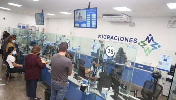 Superintendencia Nacional de Migraciones. Atención para pasaportes (Foto: Difusión) |Gestión