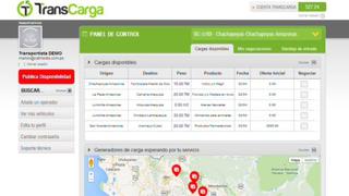 Transcarga lanza primera bolsa digital de servicios de carga y de transporte en el Perú