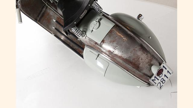 El motor es el original monocilindrico de dos tiempos y 98 cc, refrigerado por aire con una caja de cambios de tres velocidades. (Foto: Motorpasión)