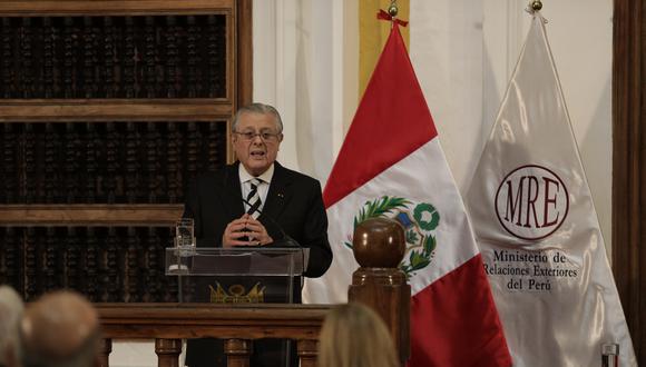Óscar Maúrtua recibió un oficio al congresista Ernesto Bustamante (Fuerza Popular), quien preside la comisión parlamentaria de Relaciones Exteriores. (Foto: archivo GEC)