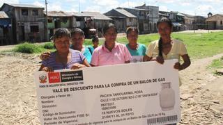 Más de 4.3 millones de peruanos reciben subsidio para consumo de gas doméstico