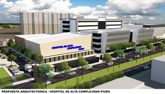 Gobierno declara de interés nacional la construcción del nuevo Hospital de Alta Complejidad en Piura. (Foto: Minsa)