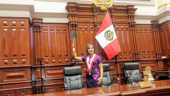 Leslye Lazo fue electa parlamentaria por Acción Popular. (Foto: GEC)