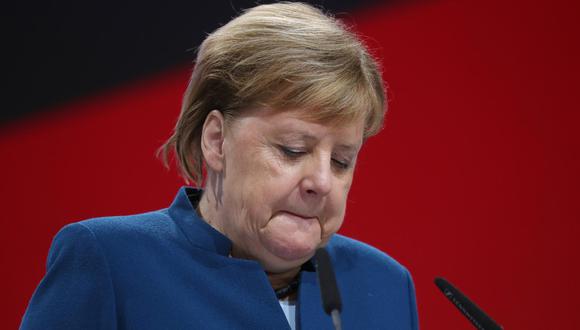 Angela Merkel. (Bloomberg).