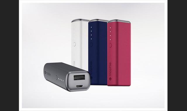 18.	Mophie Power Reserve: Este cargador multifuncional es capaz de hasta llenar dos veces la energía de la batería del móvil.