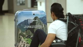 Una maleta que habla, la estrategia de publicidad para atraer turistas al Perú