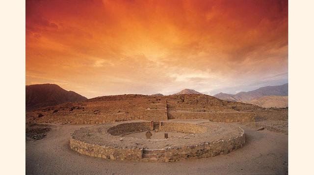 Caral, la ciudad más antigua de américa, en Lima.