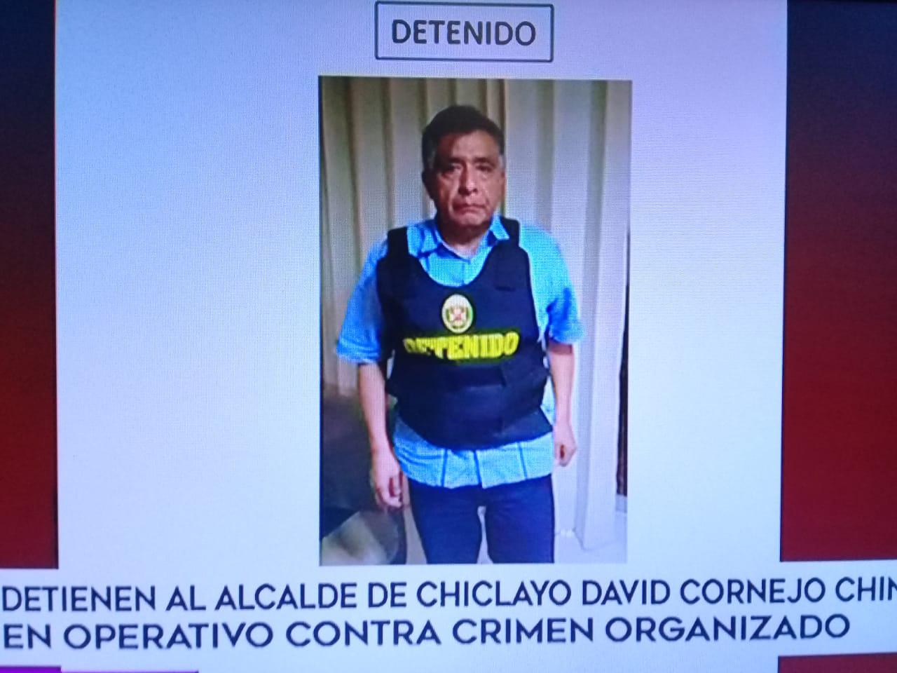 La autoridad es sindicado como el presunto líder de la organización criminal ‘Los temerarios del crimen’. (Captura: América Noticias)