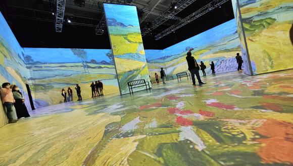 “Meet Vincent Van Gogh”, la única exposición inmersiva curada por el Museo Van Gogh de Ámsterdam. (Foto: Getty Images)