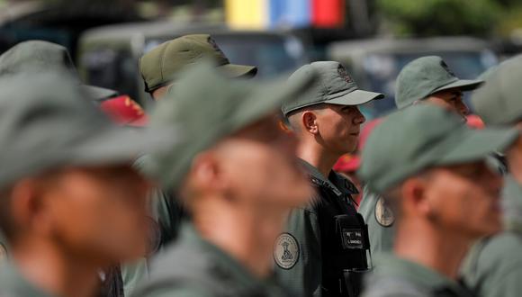 Soldados venezolanos. (Foto: Reuters)