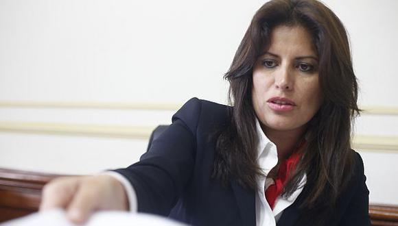 Omonte, actual vocera alterna de APP, fue ministra de la Mujer durante el gobierno de Ollanta Humala. (Foto: Dante Piaggio | GEC)