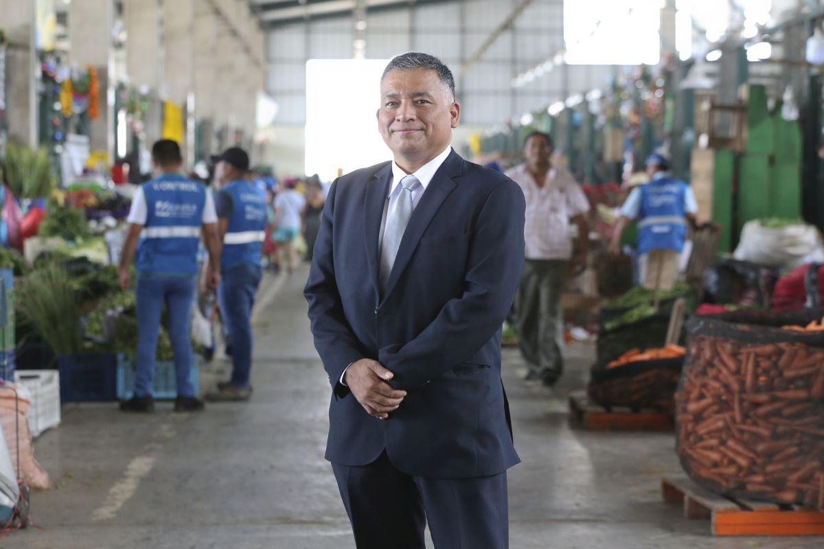 Jaime Gallegos, gerente general de EMMSA. (Foto: Manuel Melgar /GEC)